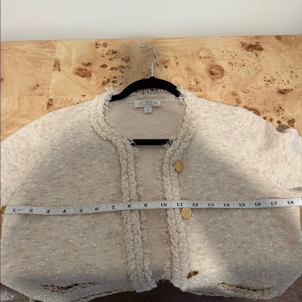 J.Crew Cream Jacket - Picture 7 of 9